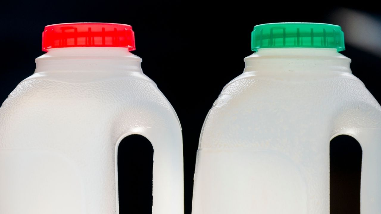 milk jugs for ice block