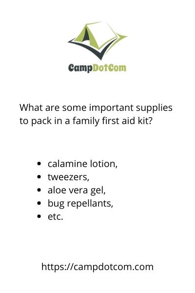 What Are The Essentials For Family Camping CampDotCom