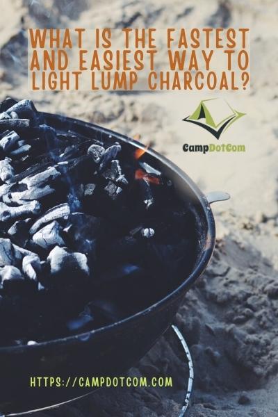 what is the fastest and easiest way to light lump charcoal