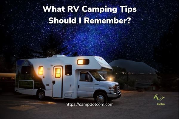 rv camping tips