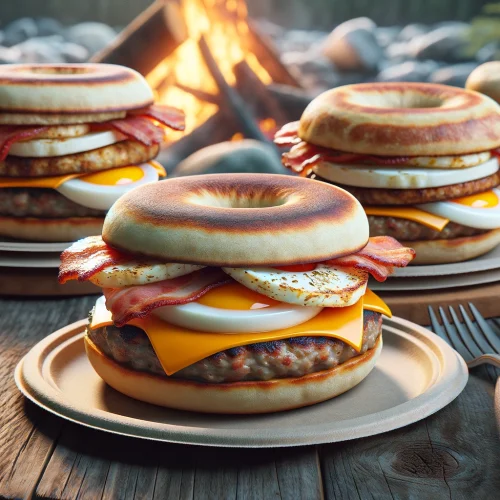 campfire breakfast sandwiches