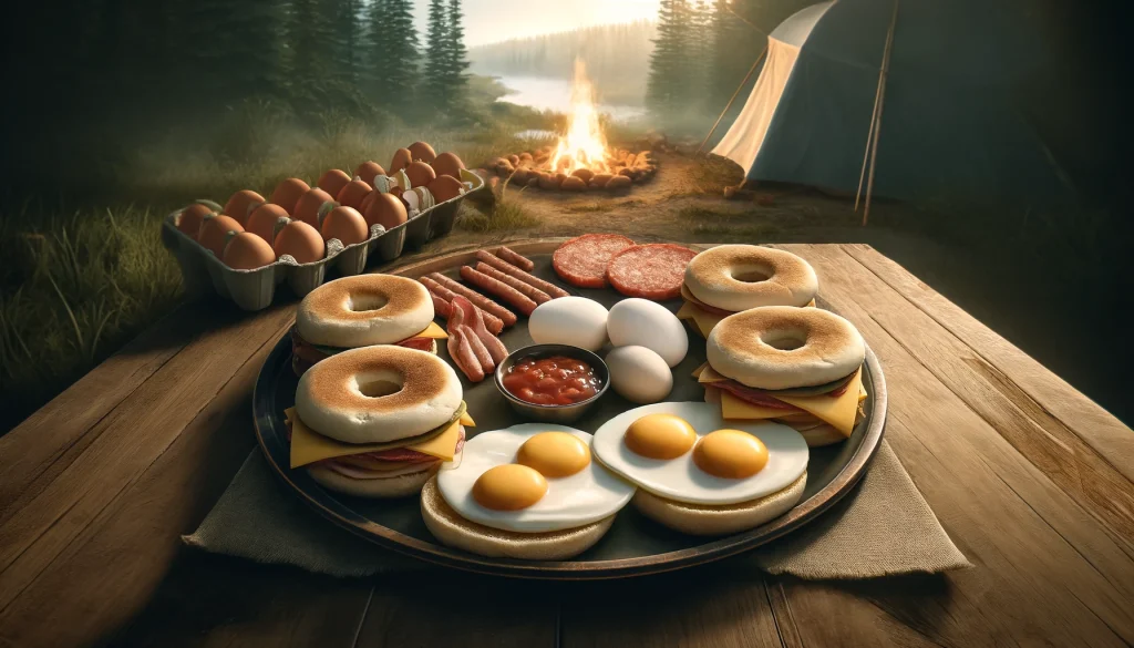 campfire breakfast sandwiches ingredients