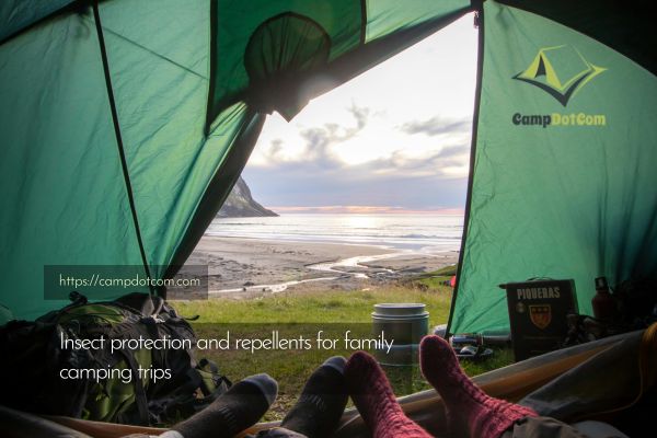 insect protection and repellents for family camping trips