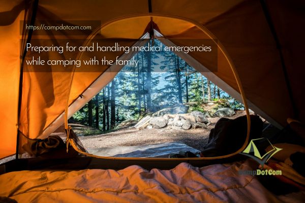 preparing for and handling medical emergencies while camping with the family