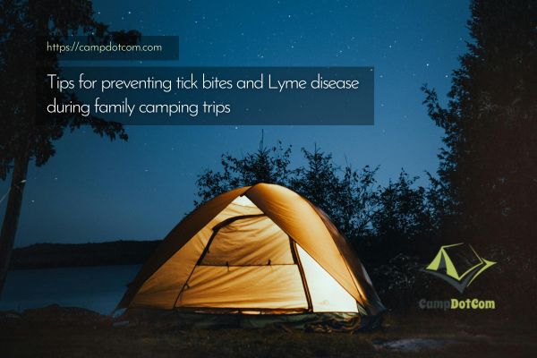 tips for preventing tick bites and lyme disease during family camping trips