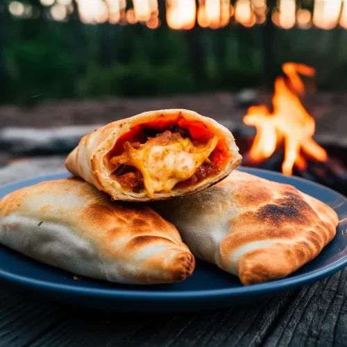 make ahead campfire calzones recipe