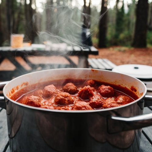 campfire meatballs