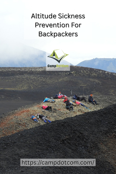 altitude sickness prevention for backpackers