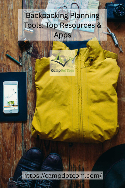 backpacking planning tools top resources & apps