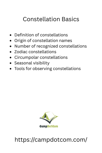 constellation basics bullet points