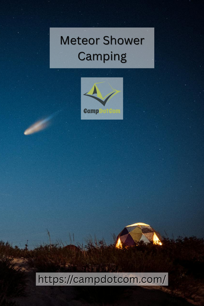 meteor shower camping