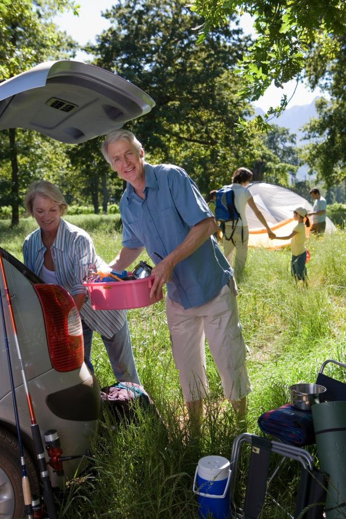 keeping your campsite organized