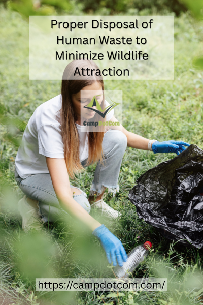 Proper Disposal of Human Waste Image