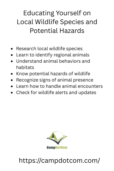 Local Wildlife Species List
