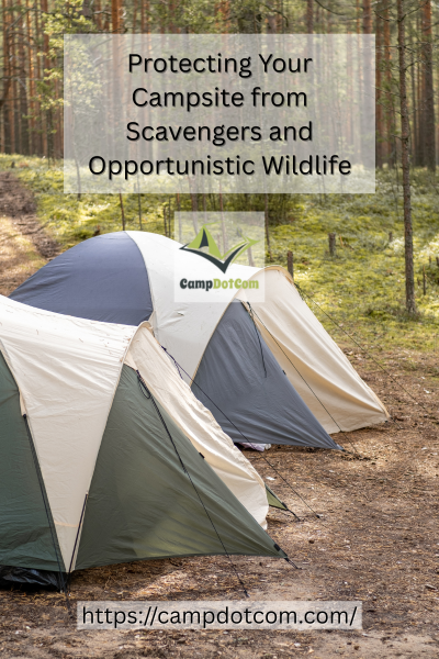 Protecting Your Campsite from Scavengers Image