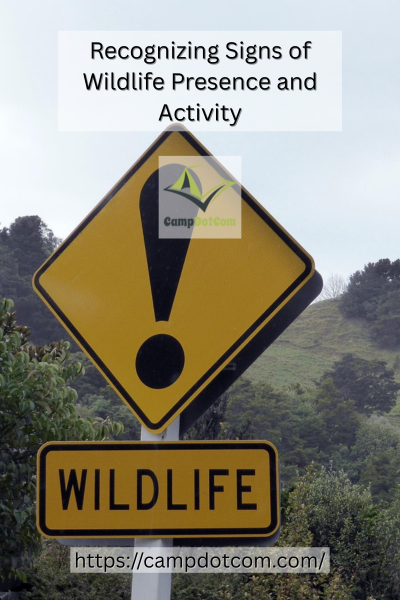 Recognizing Signs of Wildlife Image
