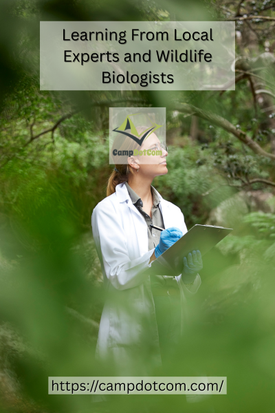 Learning From Local  Wildlife Biologists Image